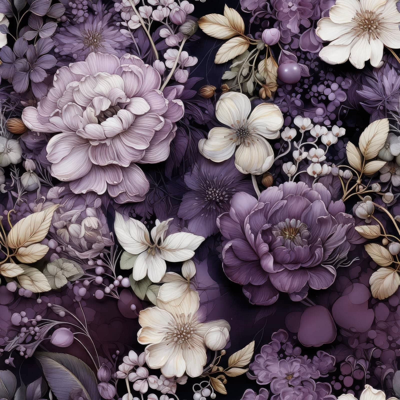 Tyg tyger French Terry college jogging öglad baksida blommor lila