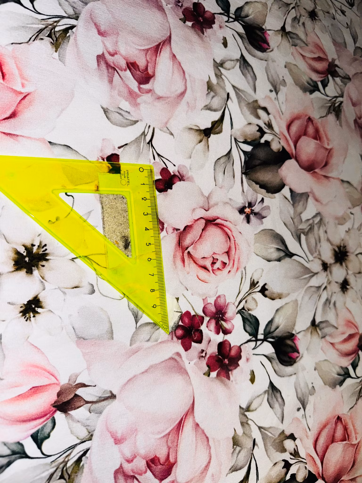 Rosor och Blommor Single Jersey