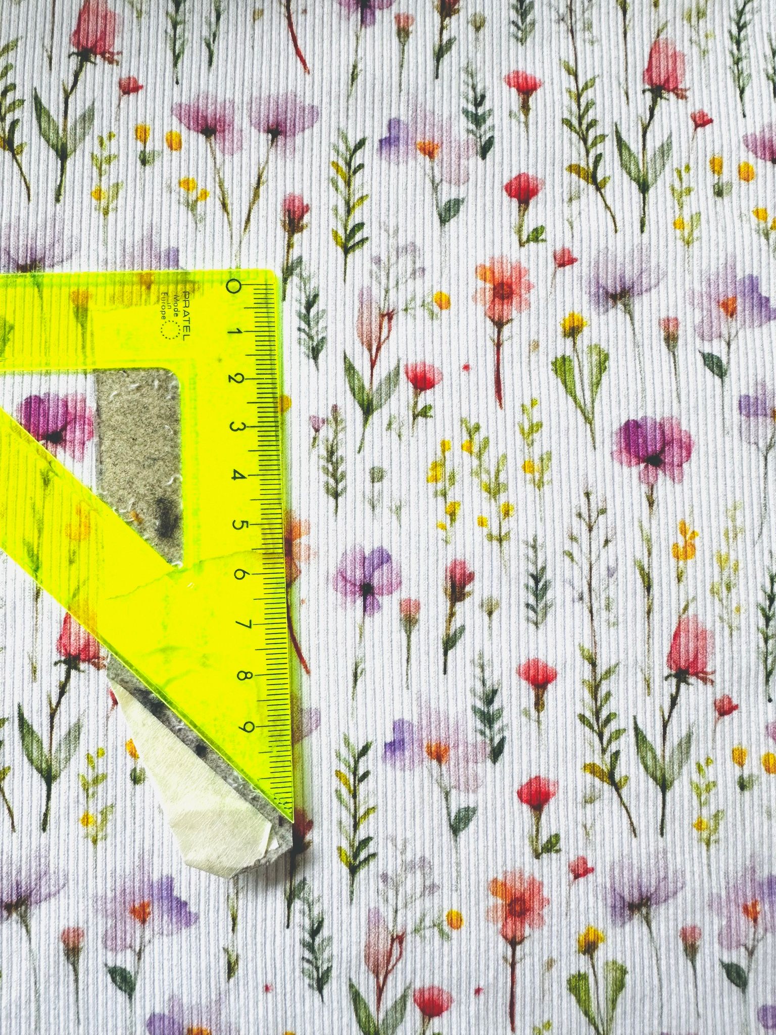 Blommor Ribbad Jersey