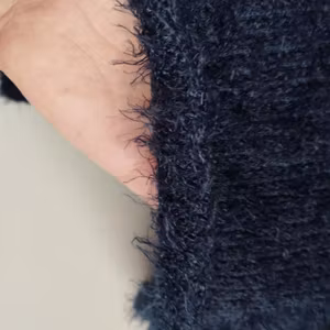 Teddy, Fluffig Mörkblå Outlet