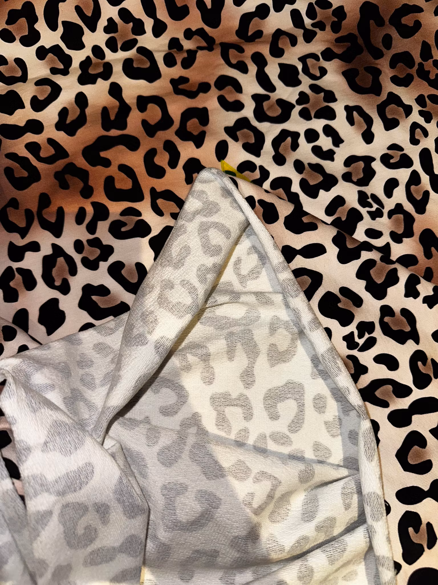 Leopard College French Terry