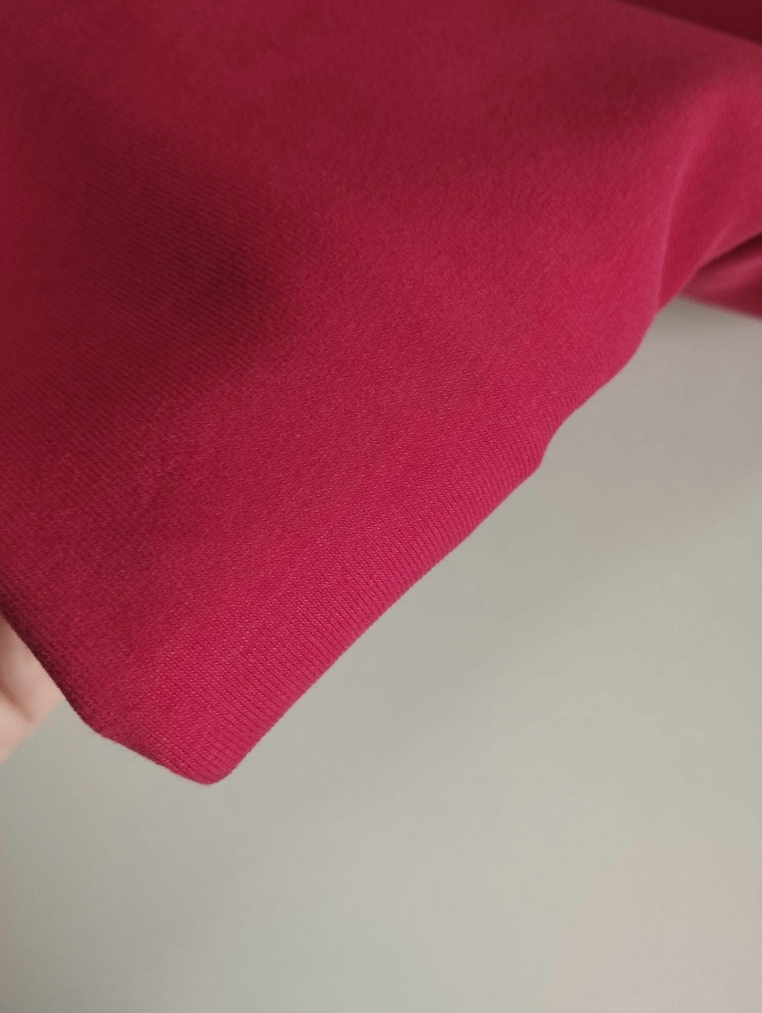 Röd Single Jersey  OUTLET