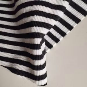 Ribbat tyg Ränder  OUTLET