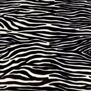 Zebra Velour Supersoft