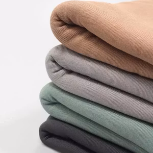 4 olika färger Ribbad Jersey Viscose OUTLET