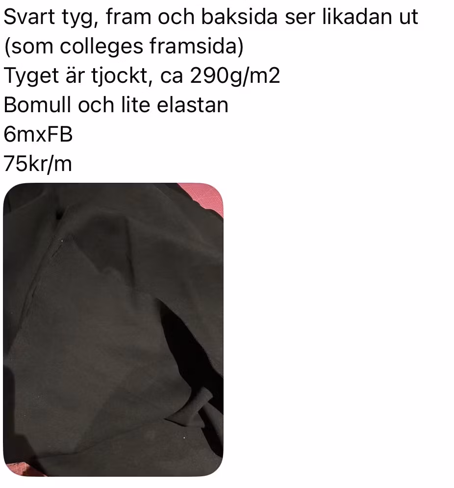 ÅL tyg från Facebook