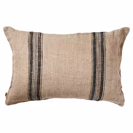 Kuddfodral Natur/svart, Affari 40x60