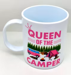 Mugg Queen of camping