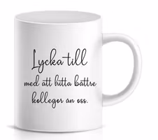 Mugg till kollegan
