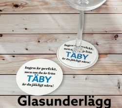 Glasunderlägg Täby