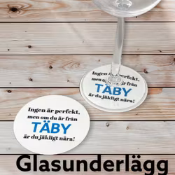 Glasunderlägg Täby