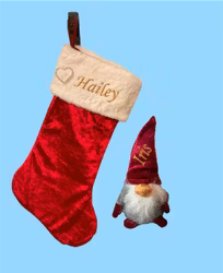 Jultomte med personlig text