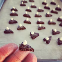 Kladdkaka örhängen