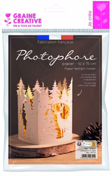 Forest Paper Tealight