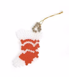 Julgransdekoration Pärlplatta