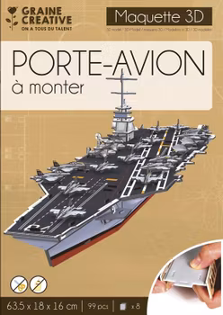 Hangarfartyg modellpussel