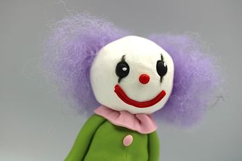 Sockersöt clown