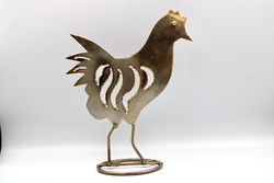Tupp/höna antikguld