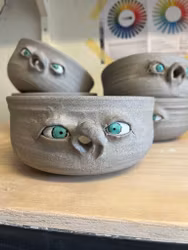 Garnskål