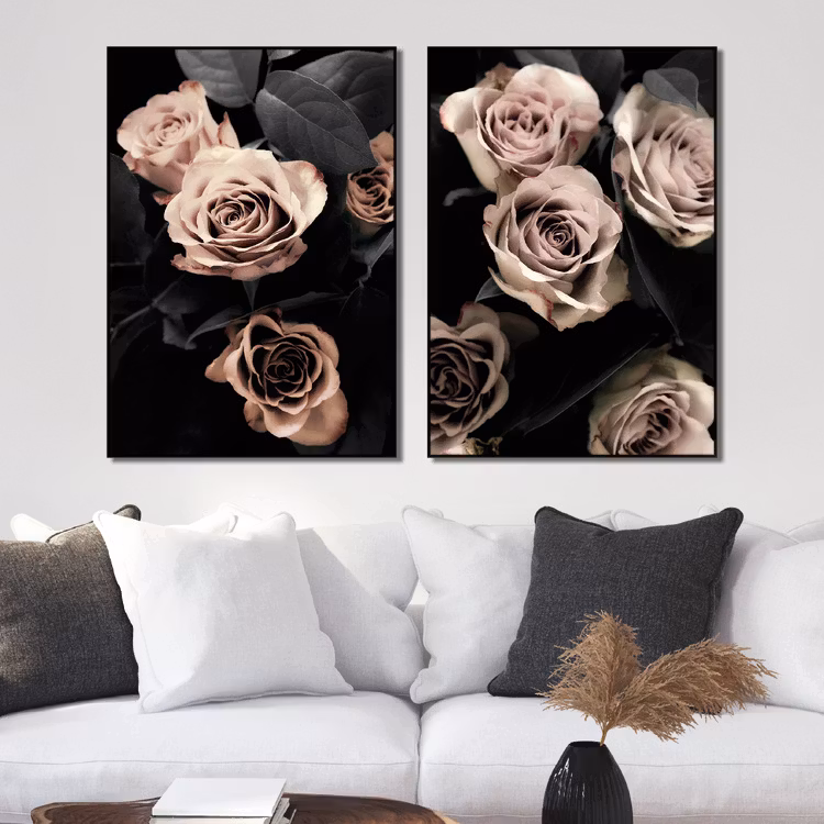 Classic Roses variant 2 Art Print