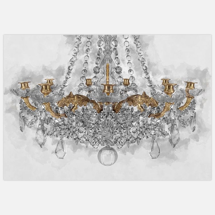 Chandelier Art Print