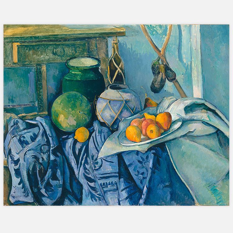 Ginger Jar and Eggplants