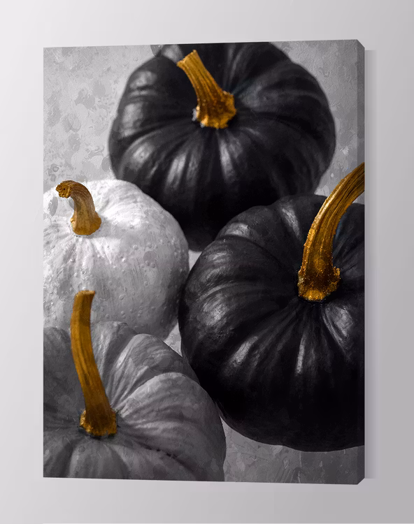 Pumpkin Art Canvas Print