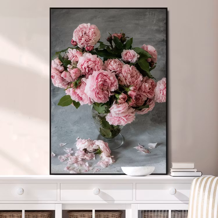 Gallery Wall Rose Duchesse de Montebello’ – Fine Art Print