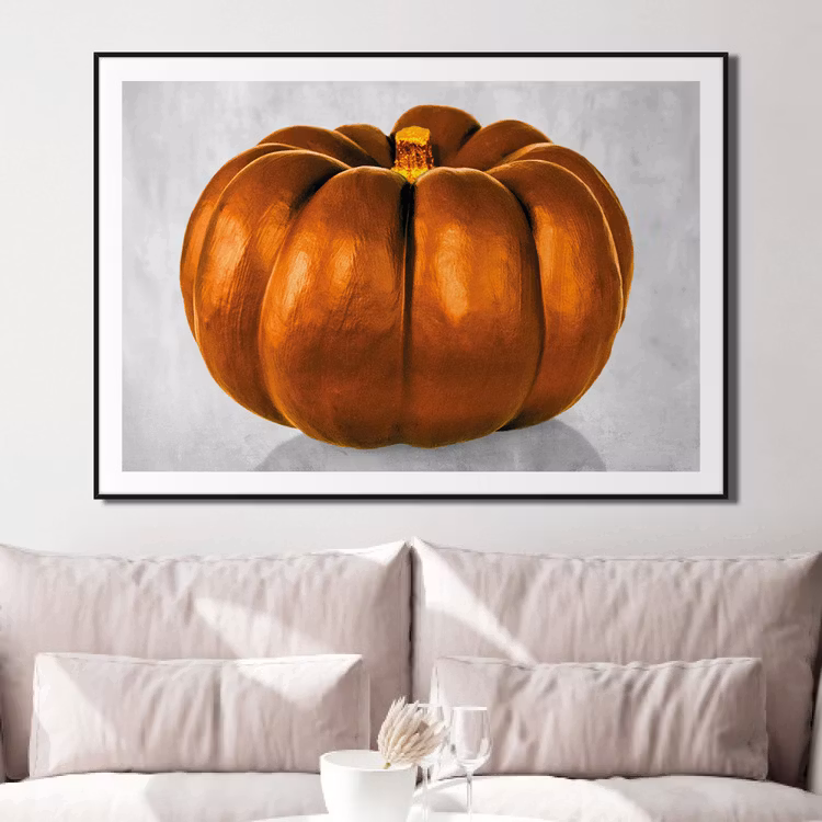 Gallery Wall Pumpkin Orange – Fine Art Print