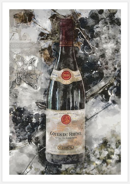 Gallery Wall Wine & Grapes inspiration
