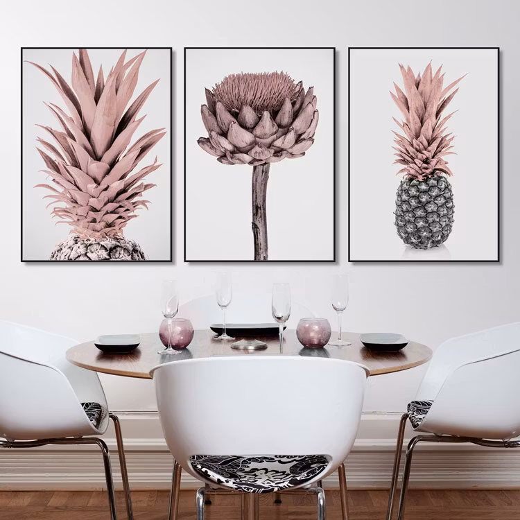 Gallery Wall Light Pink Match – Fine Art Prints