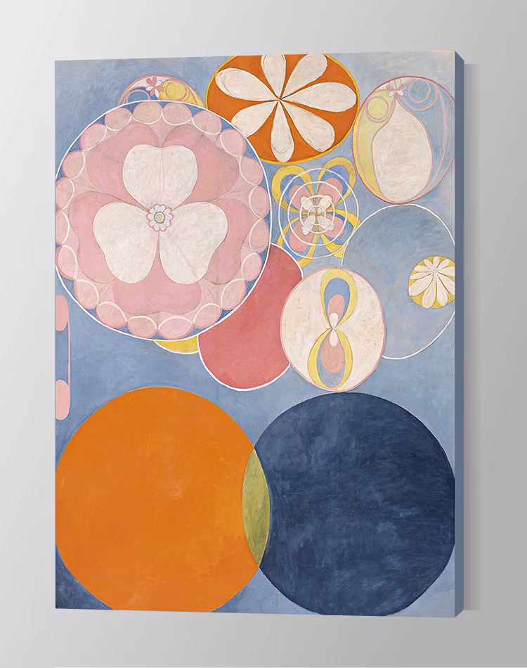 The Ten Largest No.2 by Hilma af Klint – Canvas Print