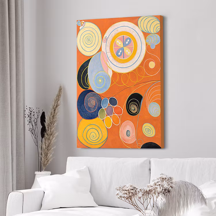 The Ten Largest No.3 by Hilma af Klint – Canvas Print