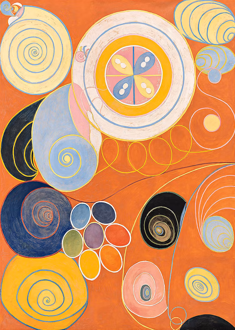 The Ten Largest No.3 by Hilma af Klint – Canvas Print