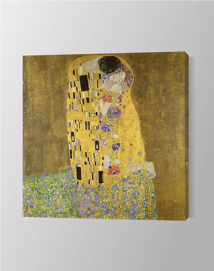 The Kiss by Gustav Klimt – Canvas Print
