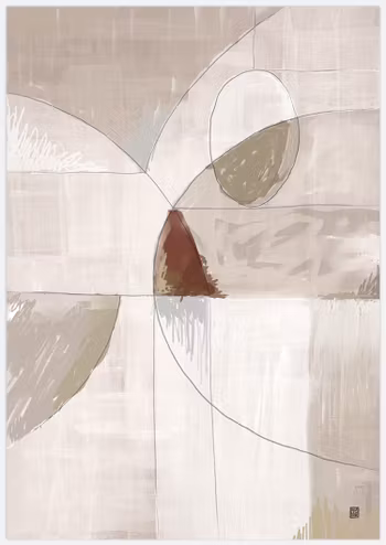 Abstract Shape 2 Art Print