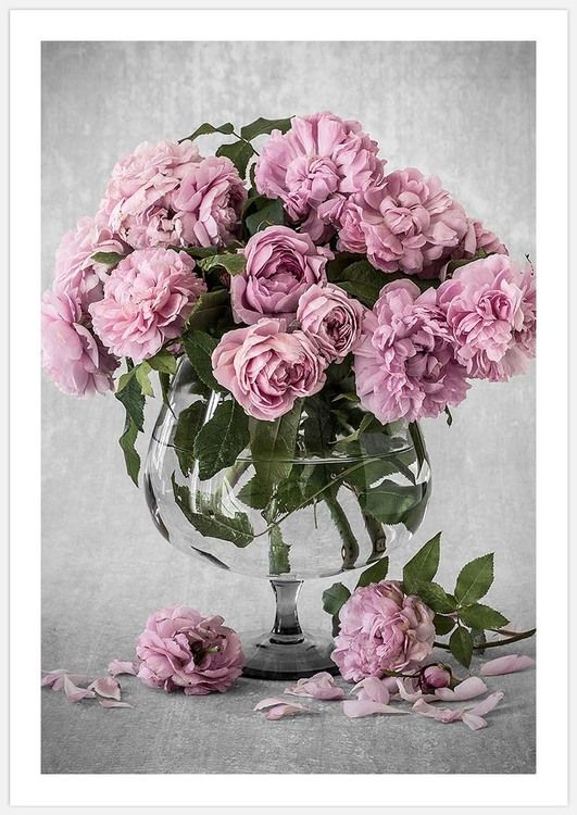 Gallery Wall Bowl of Roses inspiraiton – Fine Art Print
