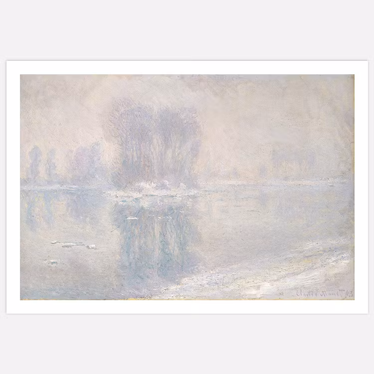 Ice Floes Art Print