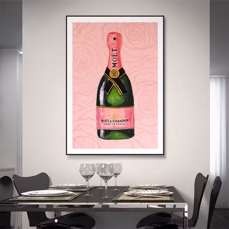 Pink Champagne inspiration – Fine Art Print