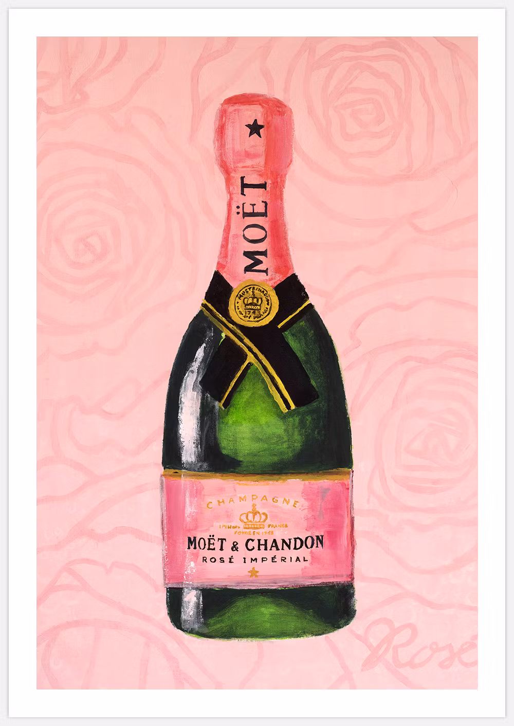 Pink Champagne inspiration – Fine Art Print