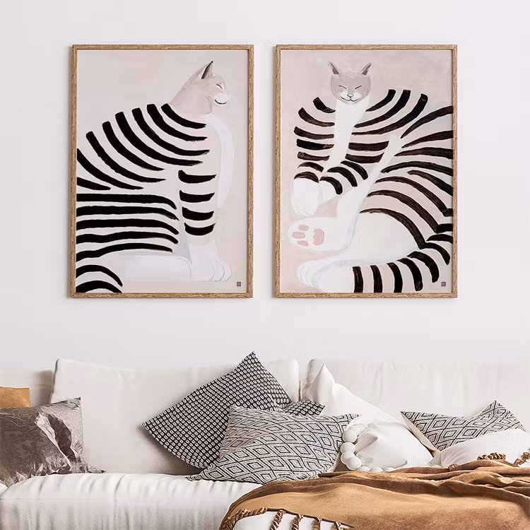 Gallery Wall Cats inspiration