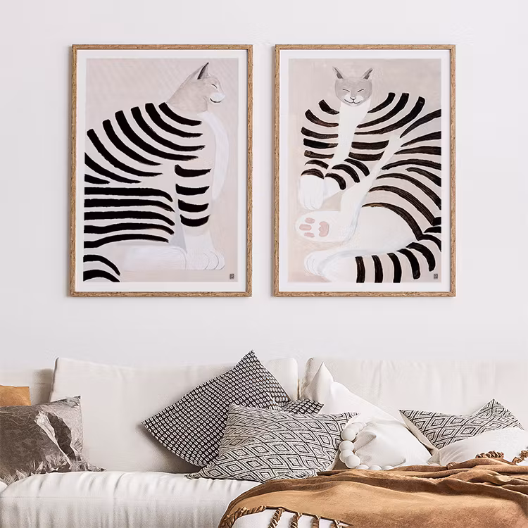 Gallery Wall Cats inspiration