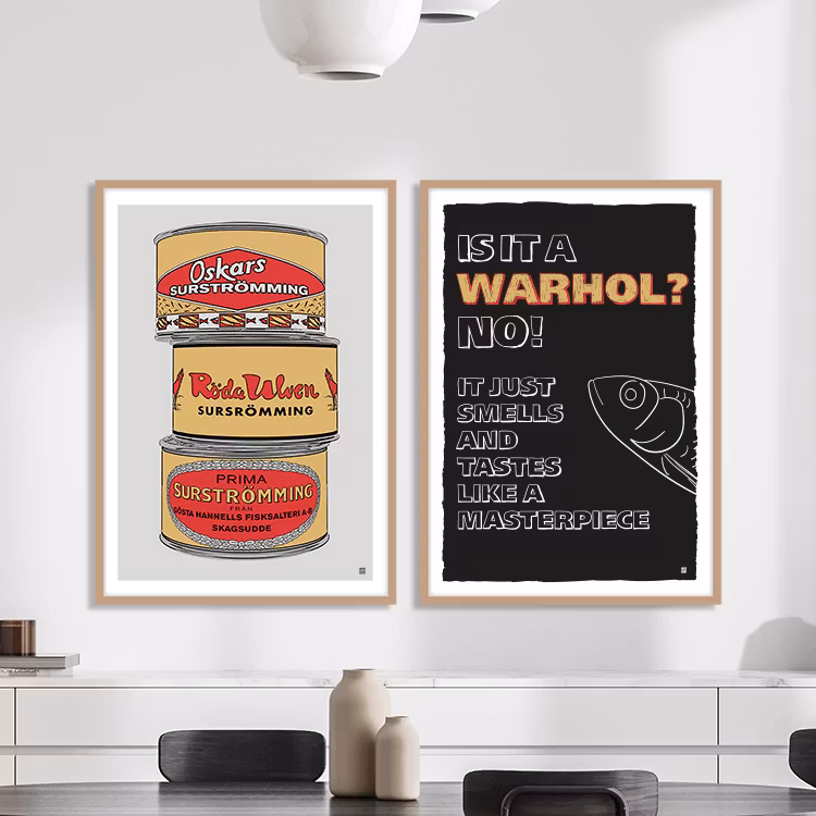 Galley Wall Pop Art Fish Can 2 inspiration