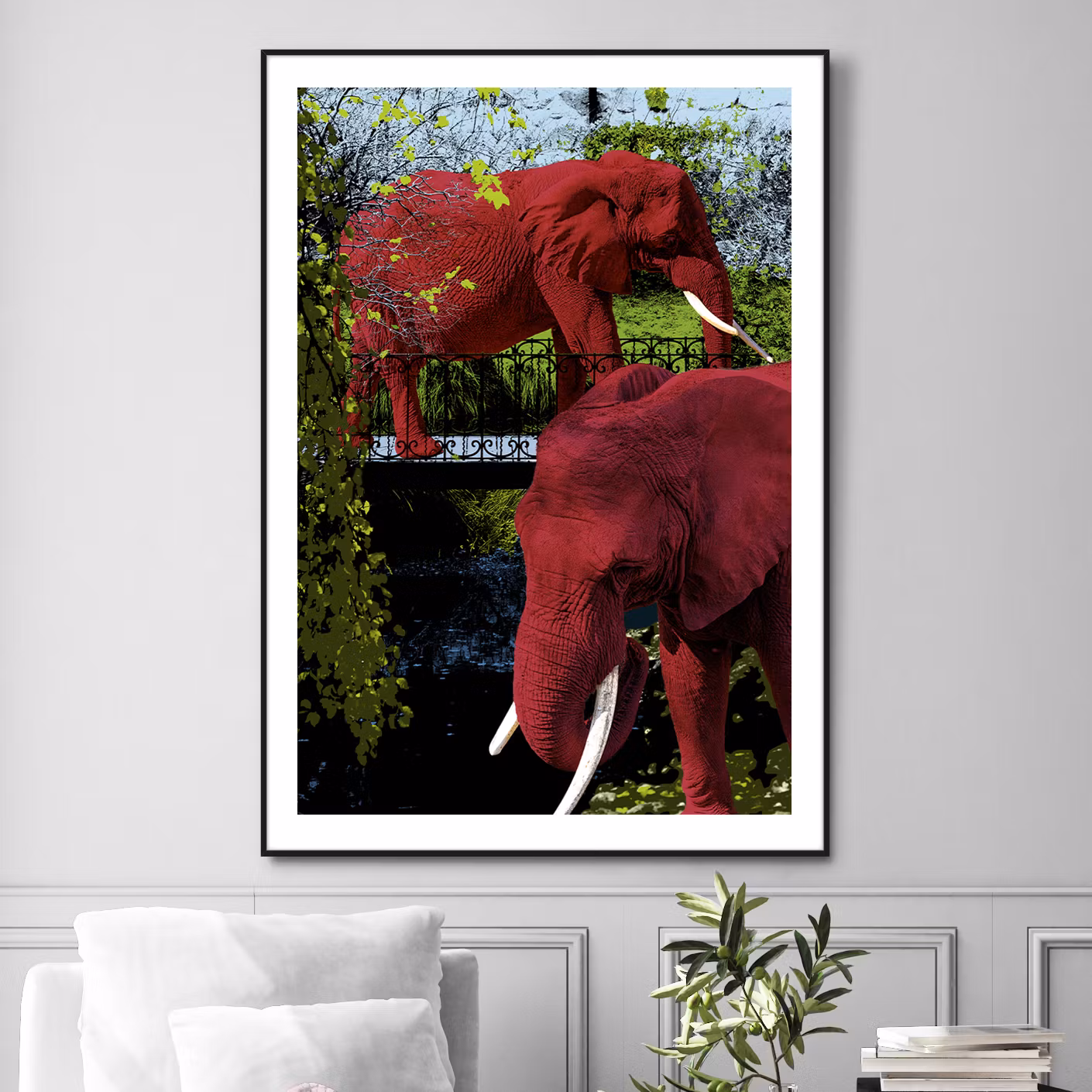 Gallery Wall Elephant Park –  Fine Art Prints