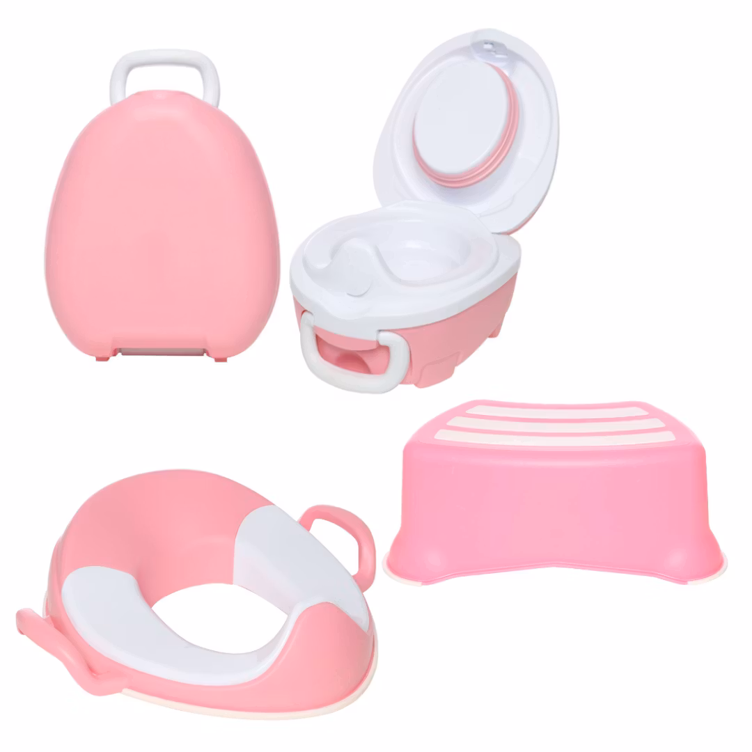 My Carry Potty potta, toasits & badrumspall Pastellrosa