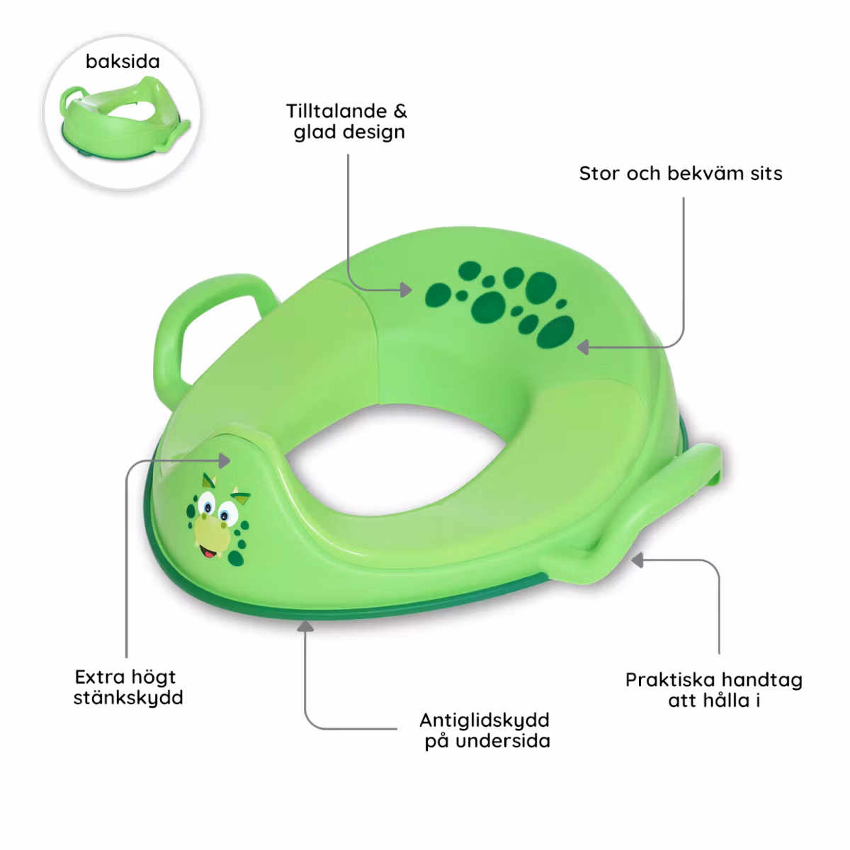 My Carry Potty toaring Dinosaurie