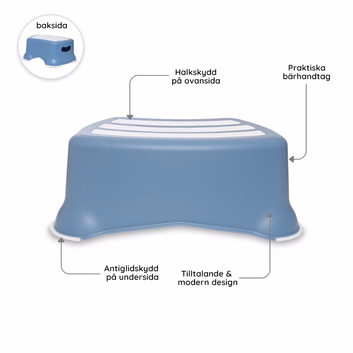 Toasits & barnpall My Carry Potty Pastellblå