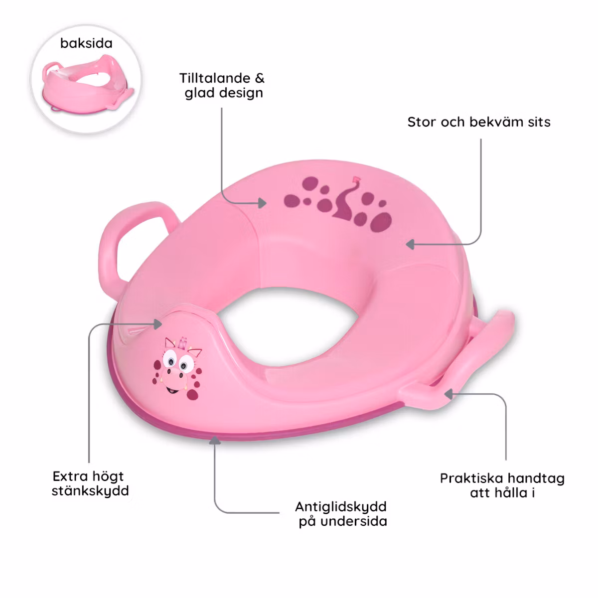 Potträningsset Rosa Drake My Carry Potty