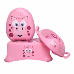 My Carry Potty Potta, Toalettsits & Pall - Potträningskit Rosa Drake
