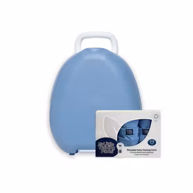My Carry Potty Pastellblå & Potträningsbyxor